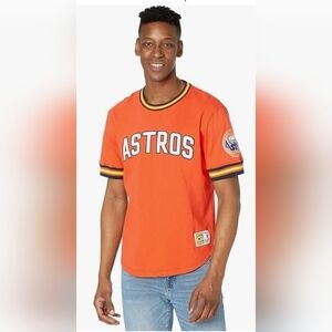 NWOT Mitchell & Ness Houston Astros Shirt.